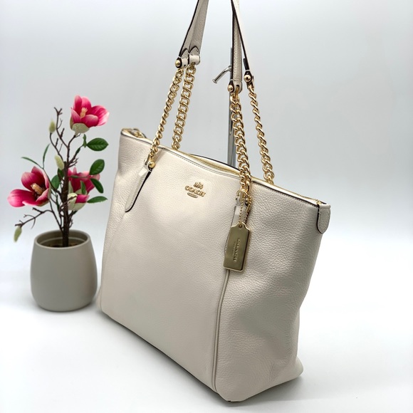 Coach Ava Chain Tote - Picture 4 of 10